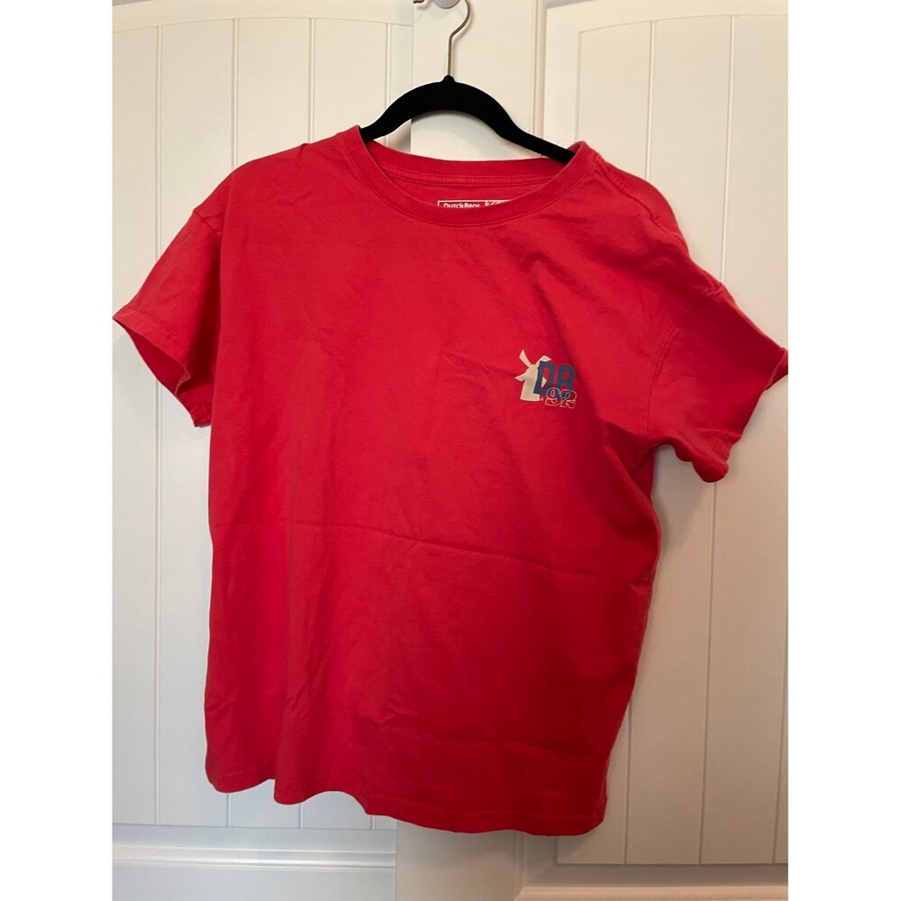 Dutch Bros Red Short Sleeve Tee with Small Logo
